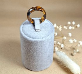 تصویر حلقه چشم ببر Tiger eye ring