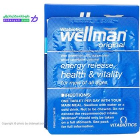 تصویر Vitabiotics Wellman Original Tablet Vitabiotics Wellman Original Tablet