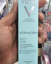 تصویر کرم ضد چروک پوست ویشی مدل نورمادرم Vichy Normaderm Anti-age 