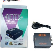 تصویر تبدیل تصویر VGA به AV دیتکس 