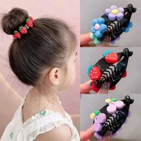 تصویر کلیپس گوجه ای فانتزی 