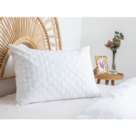 تصویر محافظ بالش کوسن ستاره‌ای 50x70 سانتی‌متر سفید برند english home Star Quilted Pillow Protector 50x70 Cm White