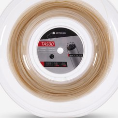 تصویر زه تنیس چندرشته‌ای – قطر ۱.۳ میلی‌متر – طول ۲۰۰ متر – قهوه‌ای – مدل TA500 CONFORT 