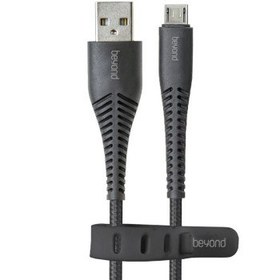 تصویر کابل تبدیل USB به MicroUSB بیاند مدل BUM-201 طول 1 متر 