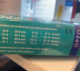 تصویر قوزک بند مچ پاکد١٠٠١برنداپو Ankle support oppo