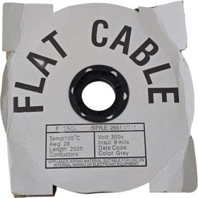 تصویر کابل فلت ۱۶ رشته متری 