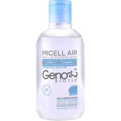 تصویر محلول پاک کننده آرایش مناسب پوست خشک و حساس ژنو بایوتیک Geno Biotic Micellar Cleansing Water For Dry And Sensitive Skin 240ml