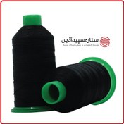 تصویر نخ دوخت پلی دوراک ترکیه مشکی کد 020 سایز 6 