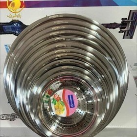 تصویر آبکش و لگن یونیک ضخیم - لگن 5 پارچه 