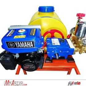 تصویر سمپاش یاماها مدل MZ250 ظرفیت ۱۰۰ لیتر با پمپ ۶۰ 