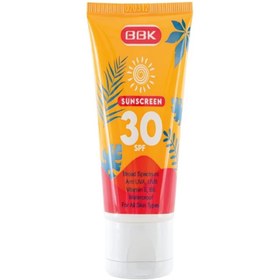 تصویر ضدافتاب رنگی ببک spf ۳۰ Sun cream