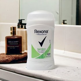 تصویر مام استیکی زنانه بامبو رکسونا Rexona Antiperspirant Stick Bamboo