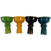 تصویر سری سفالی مادگی لعابی میانه سه سوراخ ۱۰۰۶۰۳۸ 