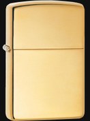 تصویر فندک زیپو مدل 18K Gold تمام طلا ۱۸ عیار 