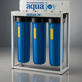 تصویر دستگاه تصفیه آب پیش تصفیه سه مرحله ای آکواجوی 