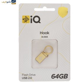 تصویر فلش مموری آی کیو مدل Hook iQ303 ظرفیت 64 گیگابایت IQ Hook iQ303 Flash Memory - 64GB