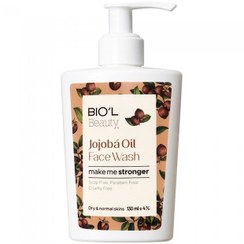 تصویر کرم ژل شستشو صورت بیول مدل Jojoba حجم 130 میلی لیتر 