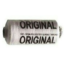 تصویر نخ خیاطی رنگ سفید 5 عدد 