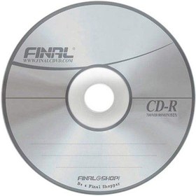 تصویر سی دی خام فینال 52x بسته 50 عددی ا Final raw CD 52x package of 50 pieces Final raw CD 52x package of 50 pieces