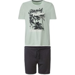 تصویر ست تی شرت و شلوارک مردانه سایز بزرگ برند لیورجی مدل 4054599014289 