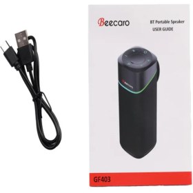 تصویر اسپیکر بیکارو مدل GS403 Beecaro GS403 Blutooth Speaker