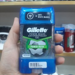 تصویر مام مردانه ۴۸ ساعته ژیلت مدل پاور راش (power rush) gillette 48h power rush