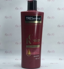 تصویر شامپو کراتین ترزمه مخصوص موهای رنگ شده حجم 400 میل Creatine shampoo thresme for dyed hair 400mm volume