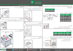 تصویر سطل چند منظوره رامسپار تاندم اس پلاس هایلو مدل 364482 سایز یونیت 60 Raumspar Tandem S plus-Q160