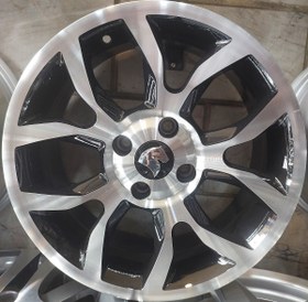 تصویر رینگ فابریک سایز ۱۵ (۱۰۸×۴) رختراش مشکی دنا پلاس Original wheel size 15" (4×108) MB Dena +