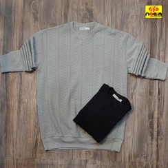 تصویر بلوز مردانه بافت طرح دار سایز xl 