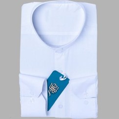 تصویر پیراهن دیپلمات سفید سایز ۳ ایکس ال 