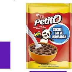 تصویر غلات صبحانه پتیتو کاکائویی ذرت و گندم اتی Eti Petito 