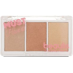 تصویر پلت هایلایتر بیولیس مدل Must Have it Beaulis Highlighter Palette Must Have it