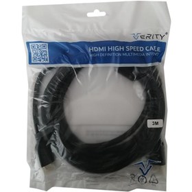 تصویر کابل HDMI وریتی مدل 186 طول 3 متر Verity 186 HDMI Cable 3m