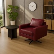 تصویر مبل تک نفره پایه گردان رست | برند ارگو 