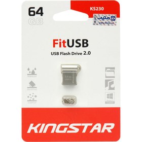 تصویر فلش مموری کینگ‌ استار مدل KS230 ظرفیت 64 گیگابایت Flash Memory KS230 Kingstar 64GB