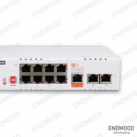 تصویر سوییچ شبکه 11 پورت کی دی تی KP-0803J3FT Network switch KDT KP-0803J3FT