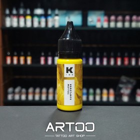 تصویر رنگ تتو YELLOW SUNFLOWER 