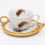 تصویر فنجان نعلبکی کاپوچینو 6 جفت 