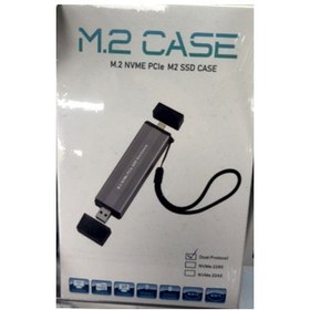 تصویر رم ریدر مدل M.2 NVME SSD Case USB3.1 