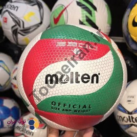 تصویر توپ والیبال مولتن ۵۵۰۰ Molten 5000 volleyball ball