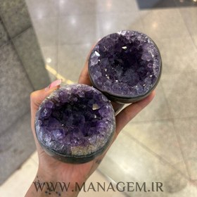 تصویر گوی خندان آمیتیست 