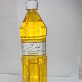 تصویر روغن افتابگردان طبیعی و خالص بطری 800 سی سی- حکیم پارس- مناسب پخت و پز 