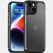 تصویر کاور کربنی آیفون 15 نرمال iPAKY Pioneer 