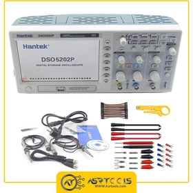 تصویر اسیلوسکوپ دیجیتال 200 مگاهرتز 2 کانال DSO 5202P oscilloscope digital DSO-5202P