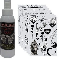 تصویر اسپری تاتو موقت پکیج پسرانه 