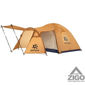 تصویر چادر کمپینگ 4 نفره کایلاس مدل HOLIDAY KT230004 Camping tent for 4 people Kailas model HOLIDAY KT230004