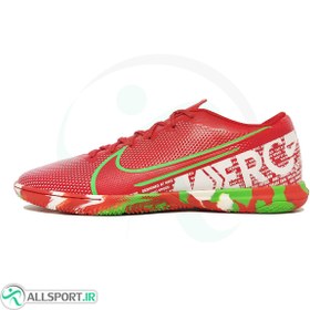 تصویر کفش فوتسال نایک مرکوریال طرح اصلی Nike Mercurial IC Red 