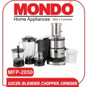 تصویر آبمیوه‌گیری 4 کاره لمسی موندو مدل MFP-2050 – الماس گالری 