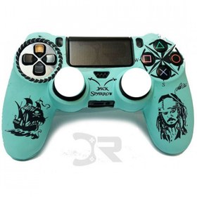 تصویر روکش دسته پلی استیشن 4 - Silicone Cover Dualshock 4 Jack Sparrow 